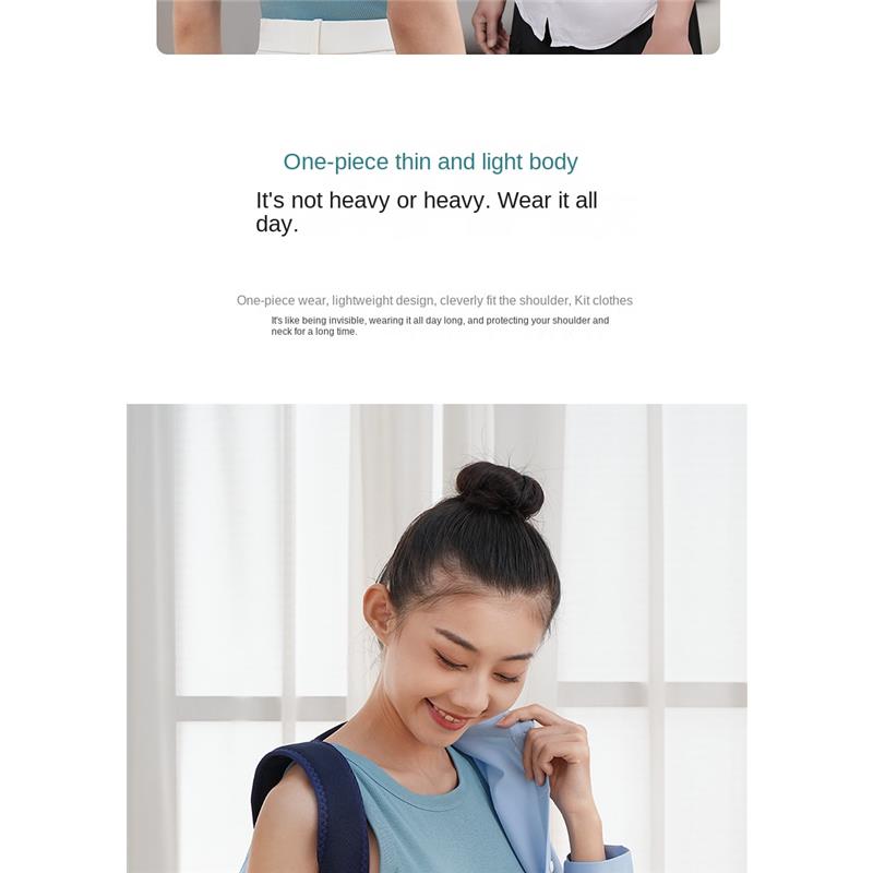 Back Hump Corrector, High-frequency Vibration Male And Female Adult Posture Strap,posture Correction Scoliosis Massage Back Belt