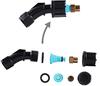 1/2"1/4" Garden High Pressure Atomizing Adjustable Nozzle with Threaded Single/Dual/Triple Nozzle Irrigation Pesticide Sprinkler