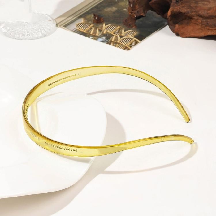 Multi Purpose Hair Grip Set Of 6 Headbands Textured Edges Lightweight Resin Material For Sports Work Long Hair Care