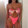 Colorful Sequin Halter Neck Body Chain Crop Top