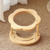 Anti Slip Ceramic Cat Bowl 15 Degree Inclined Neck Protection Elevated Cat Water Bowl Anti Overturning Elevated