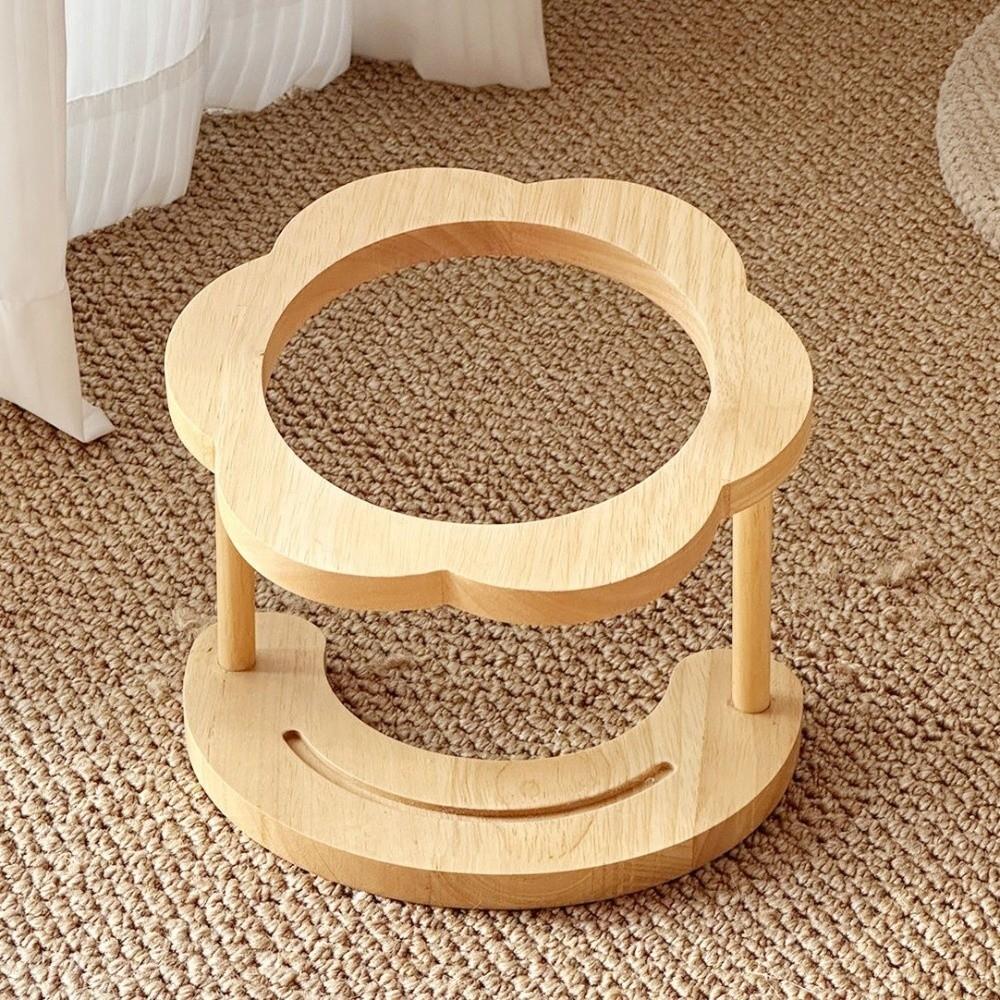 Anti Slip Ceramic Cat Bowl 15 Degree Inclined Neck Protection Elevated Cat Water Bowl Anti Overturning Elevated