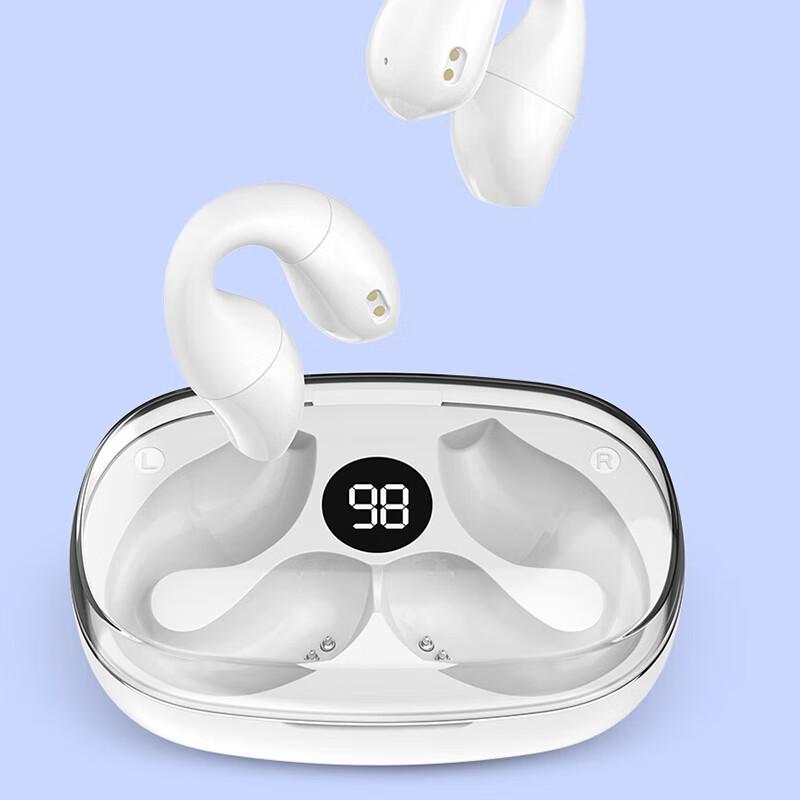 PINMEI True Wireless Ear Clip Sport Bluetooth Earbuds