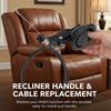 Sofa Manual Handle Plastic Hardware for Gas Spring Furniture Assembly