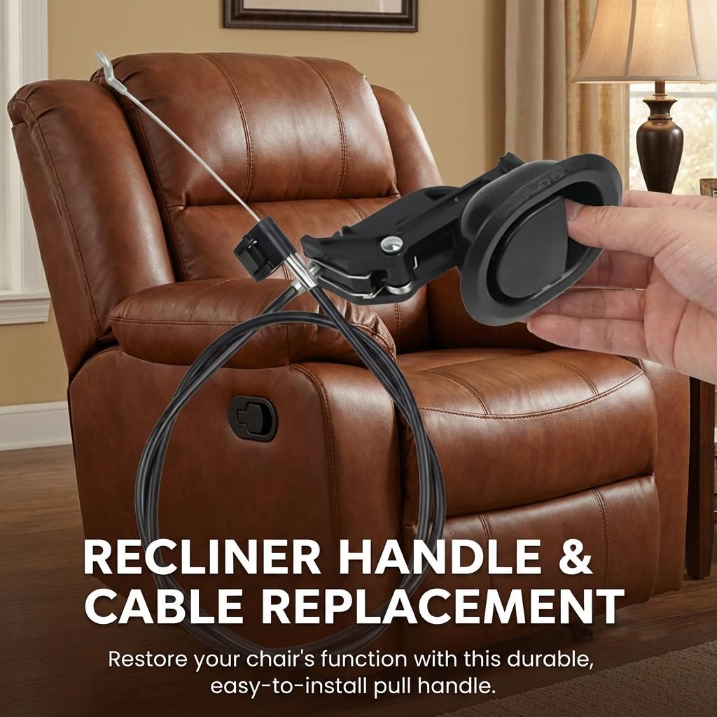 Sofa Manual Handle Plastic Hardware for Gas Spring Furniture Assembly
