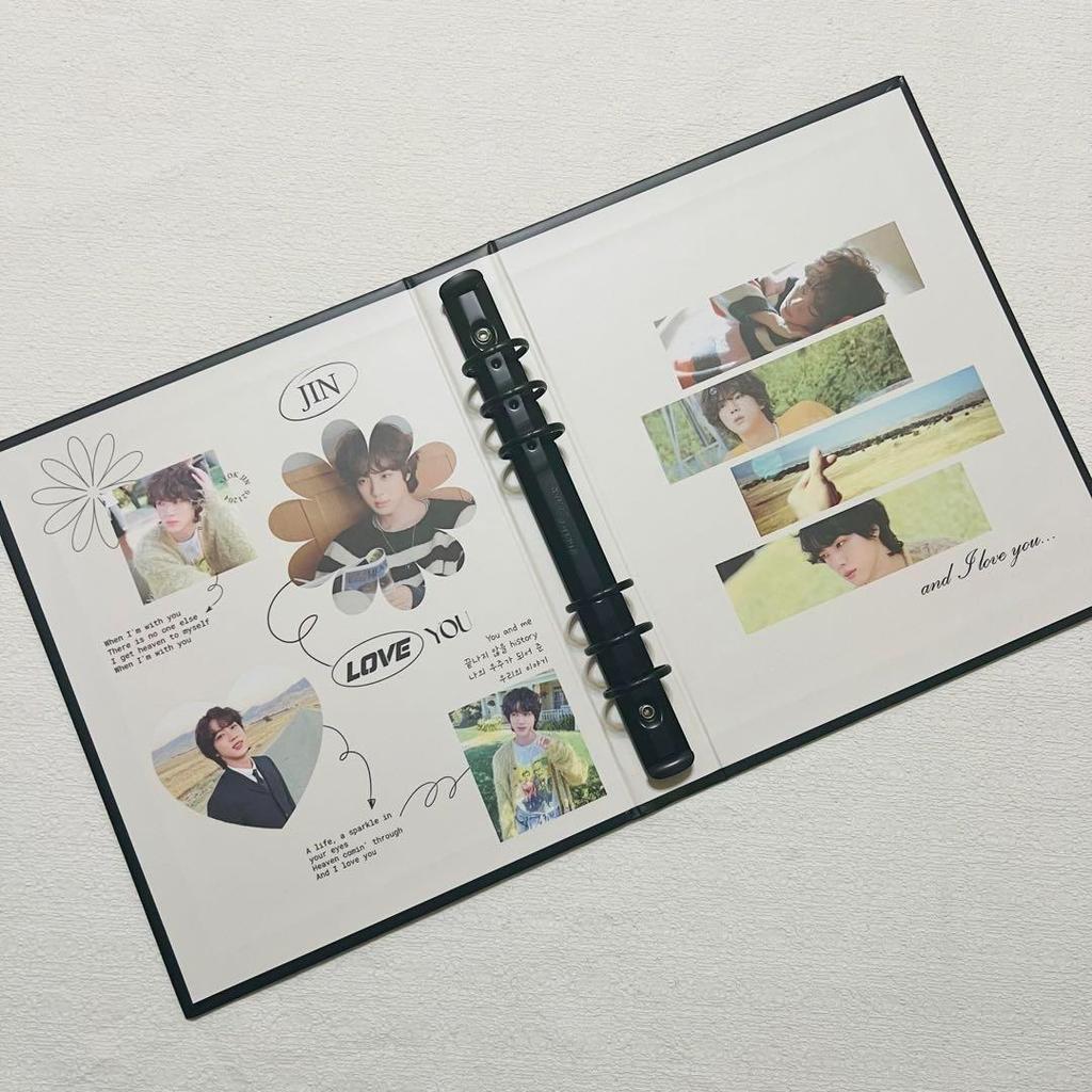 [USED] BTS JIN Ring File Trading Card Korea Exclusive