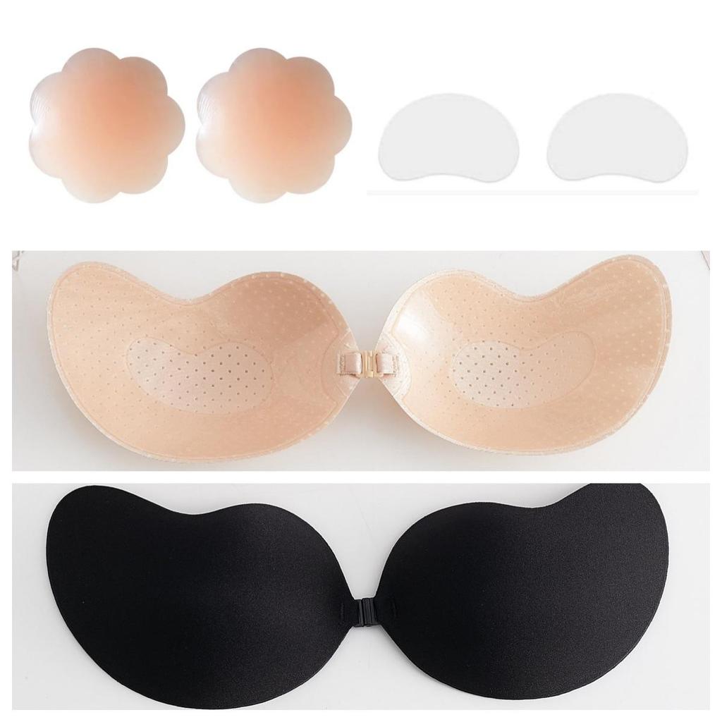 Mango Honeycomb Invisible Silicone Nipple Covers – Breathable, Thin, One-Piece Design for Large Breasts