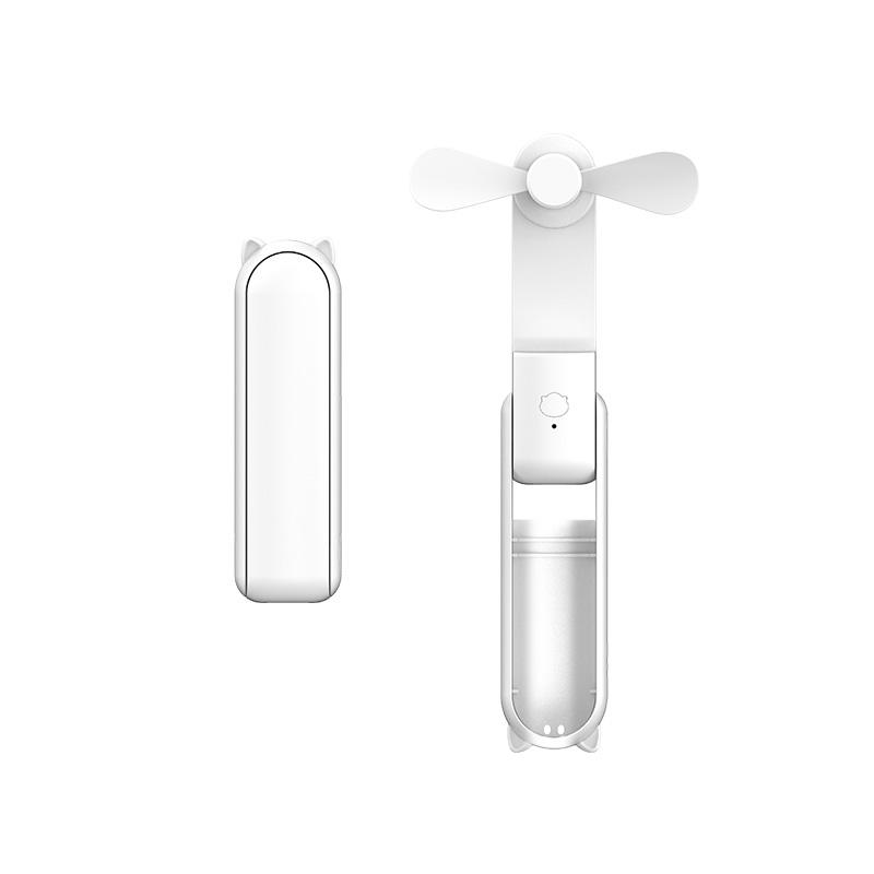 

Креативный мини-ручной маленький вентилятор с зарядкой через USB, портативный 3-скоростной сильный ветер, настольный офис, путешествия, карманный вентилятор, студенческий, тихий, Chroma As the picture 1 жёлтый