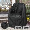 Outdoor Garden Waterproof Chair Cover Patio Chair Protection Cover Rain Dustproof Sun-proof Stacked Furniture Protector Cover