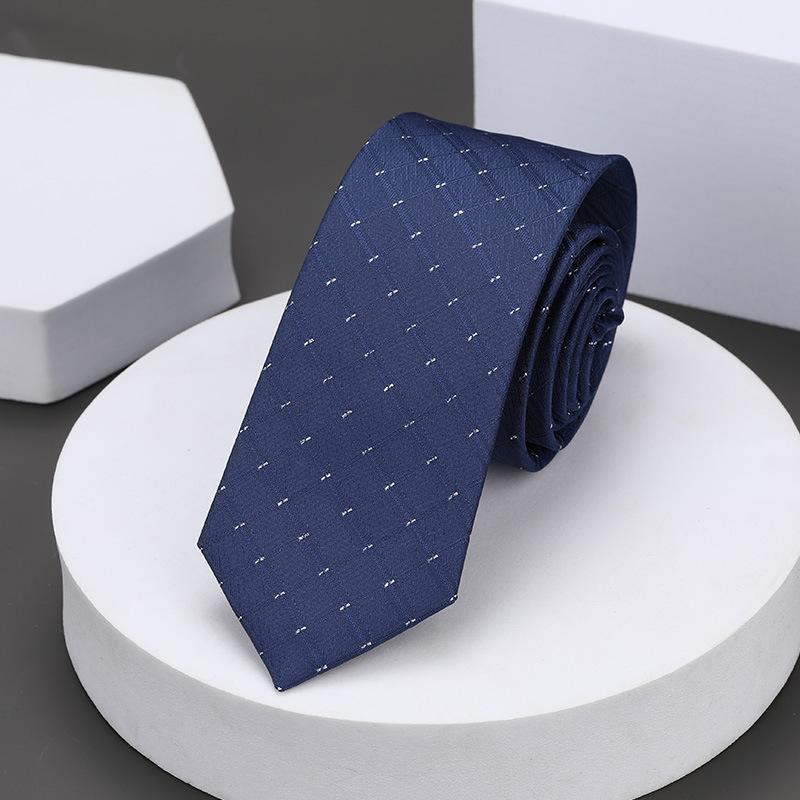 Korean Version Of Casual 5Cm Men'S And Women'S Business Dress Groom Wedding Stripe Hand Play Work Narrow Lazy Solid Color Tie