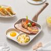 Multi-Section Egg Frying Pan Non Stick Cookware Kitchen Accessories Breakfast Frying Pan  Camping