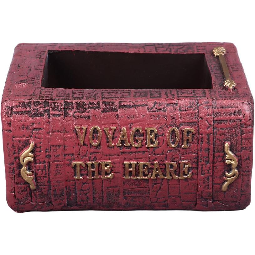 Book Shaped Flower Pot Plant Pot Vintage Decorative Flower Pot for Balcony Office Windowsill