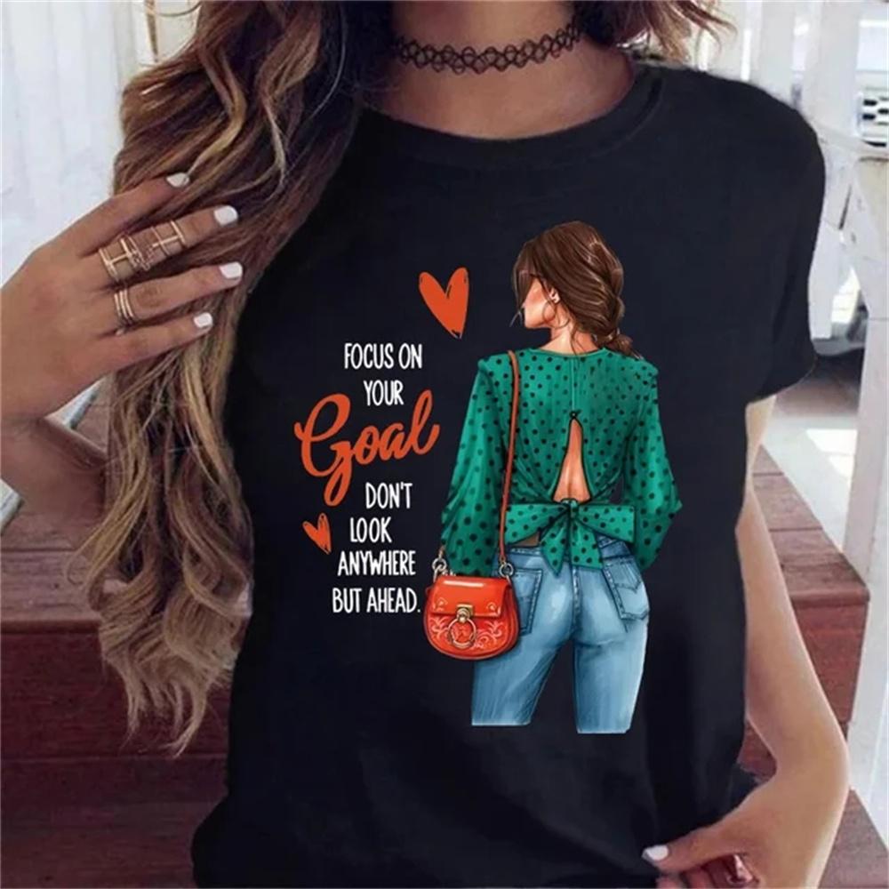 Niedliches Damen T-Shirt Katze Hund 3D-Druck Lässig Kurzarm Lustige T-Shirts Mode Streetwear O-Ausschnitt Orange Katze Damenbekleidung