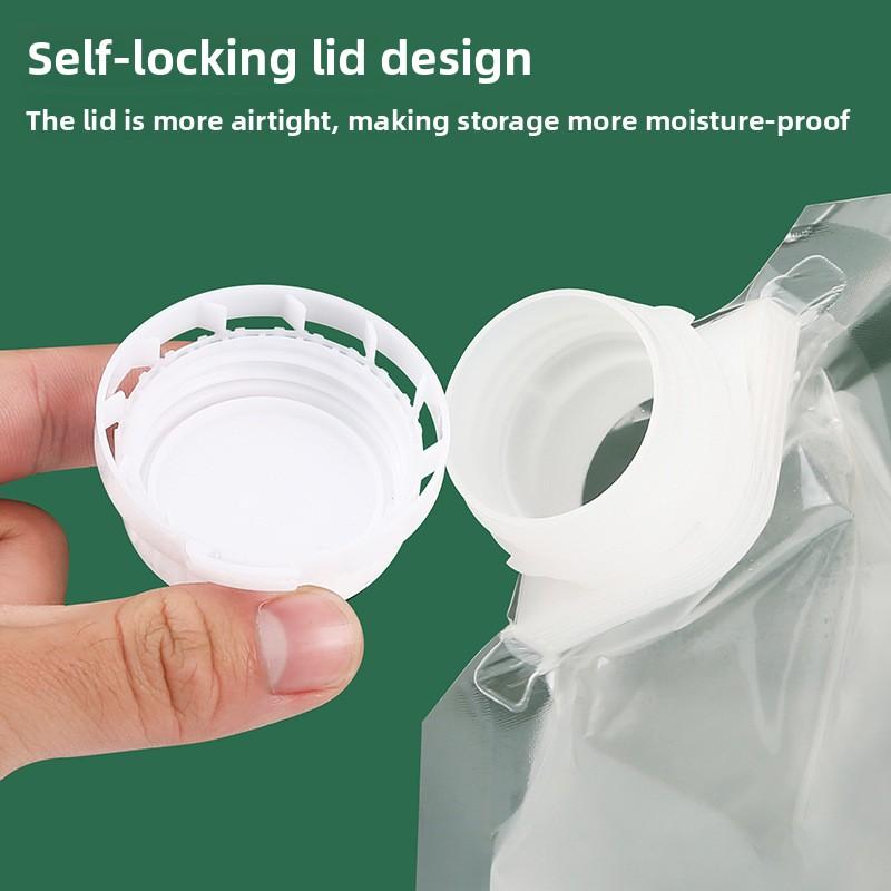 Sealed Bags for Storing Grains and Cereals, Food-grade Hand-held Spout Bags for Household Rice Packaging
