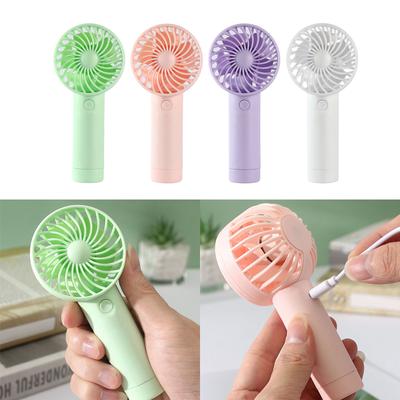 Pocket USB Fan Mini Fan Rechargeable USB Fan Handheld Fan Hand Fan with 3Speed, Perfect for Traveling Convenient Use