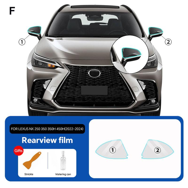 TPU Headlight Film for Lexus NX 250 350 350H 450H 2024 Clear Pre Cut PPF Scratch Car Paint Protection Film Accessories