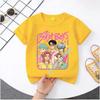 Kpop Demon Hunters Children's T Shirt Women Short Sleeve Saja Boys Kids Tee Kpop Demon Hunters TshirtBoys Girls Family Clothing