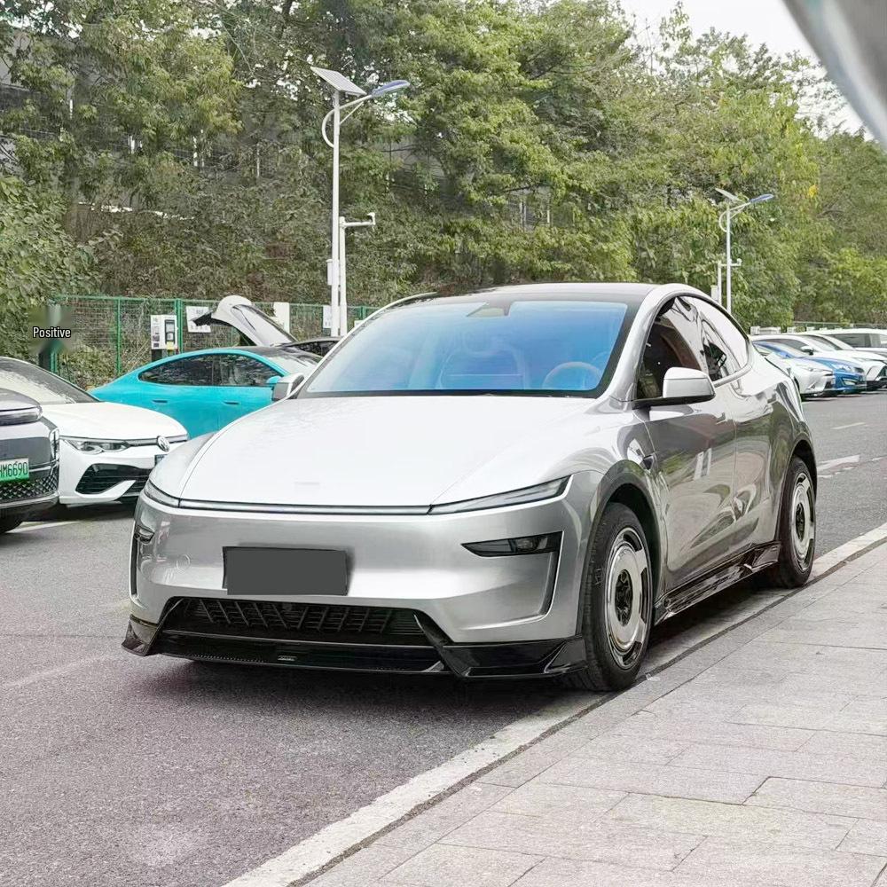 Tesla Model Y 2024+ Facelift Front Lip Splitter Spoiler by YOFER