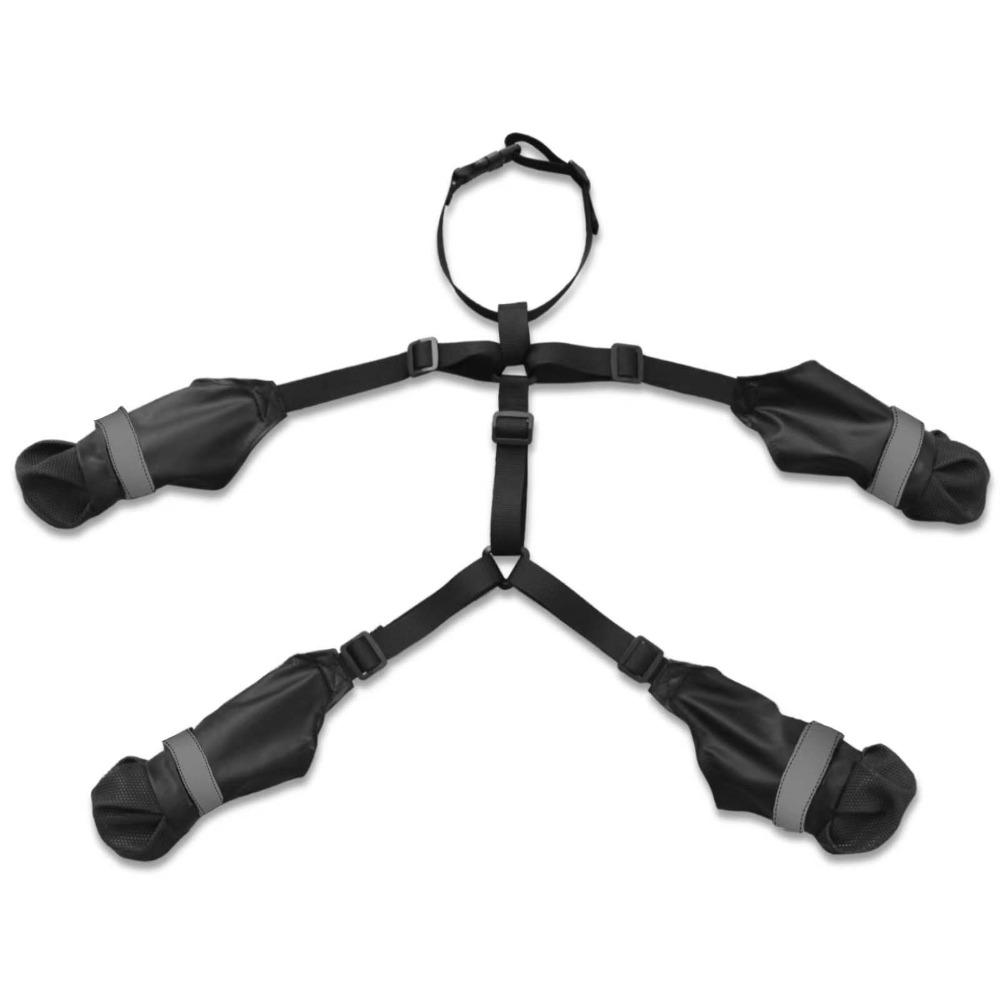 

Всесезонная светоотражающая обувь для собак, регулируемые водонепроницаемые ботинки для собак, защита лап для собак, французский бульдог XS