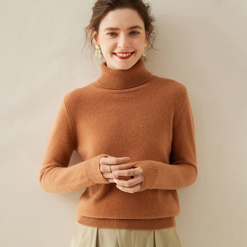 Plus Size Women's Thick Cashmere Raglan Sleeve Sweater