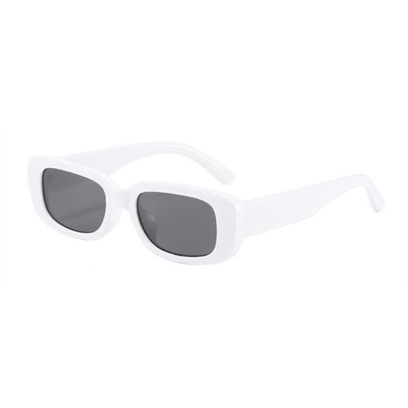 1Pc Small Rectangle Sunglasses Women Oval Vintage Brand Designer Square Sun Glasses For Women Shades Female Eyewear Anti-glare