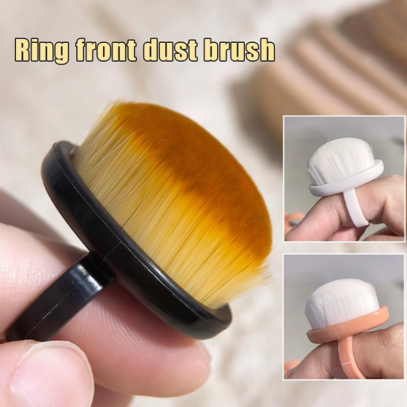 5/10 szt. Pędzelki do paznokci w kształcie pierścionka, do czyszczenia pyłu, do manicure, profesjonalne, delikatne, miękkie pędzelki, narzędzie do usuwania żelu do manicure