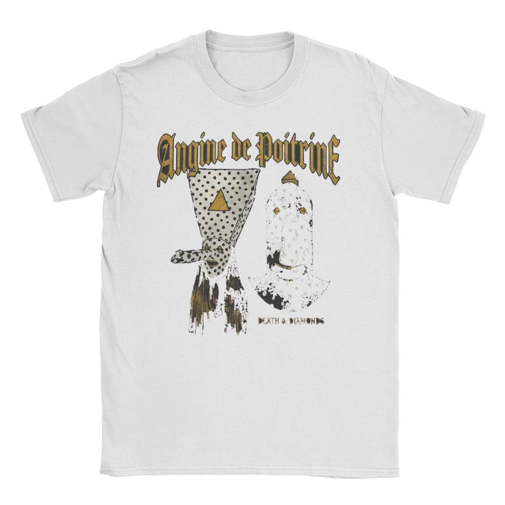 Cotton Tshirt Fashion Top Tshirt Angie De Poitrine Rock Band Accessories Unisexs And Unisexs Tshirt