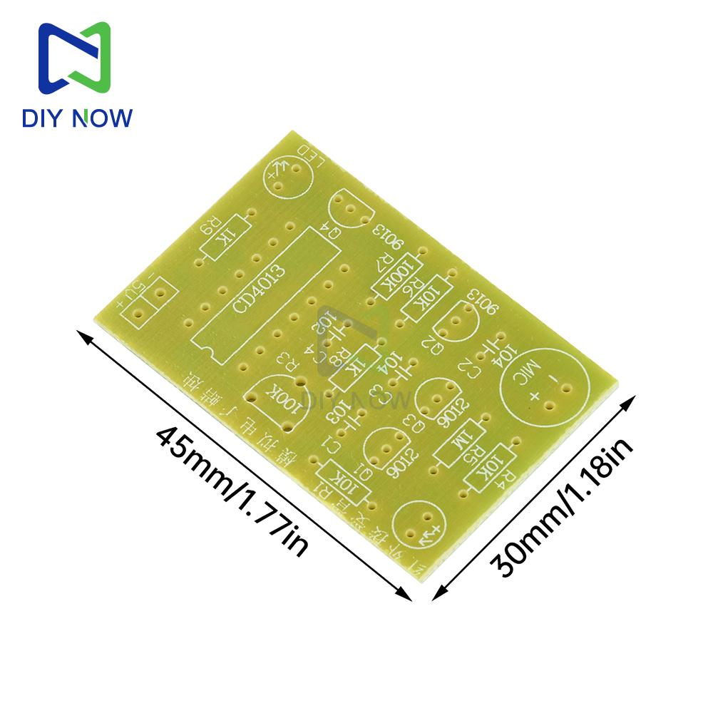 DC 5V Simulated DIY Electronic Candle Making Kit Light And Blow Control Simulated Candle Electronic Soldering Training DIY Parts