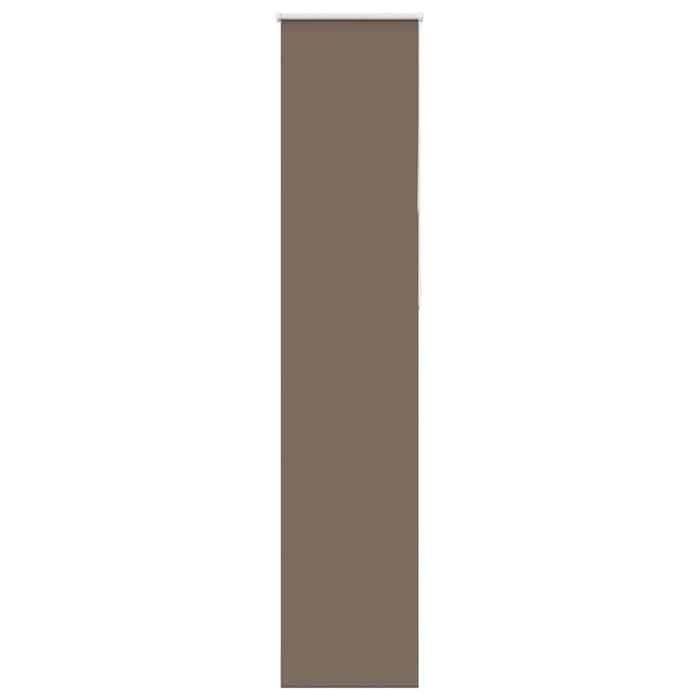 VidaXL Store enrouleur occultant café 60x210cm largeur du tissu 55,7cm, store de jour et de nuit, store de cuisine, store 4011042