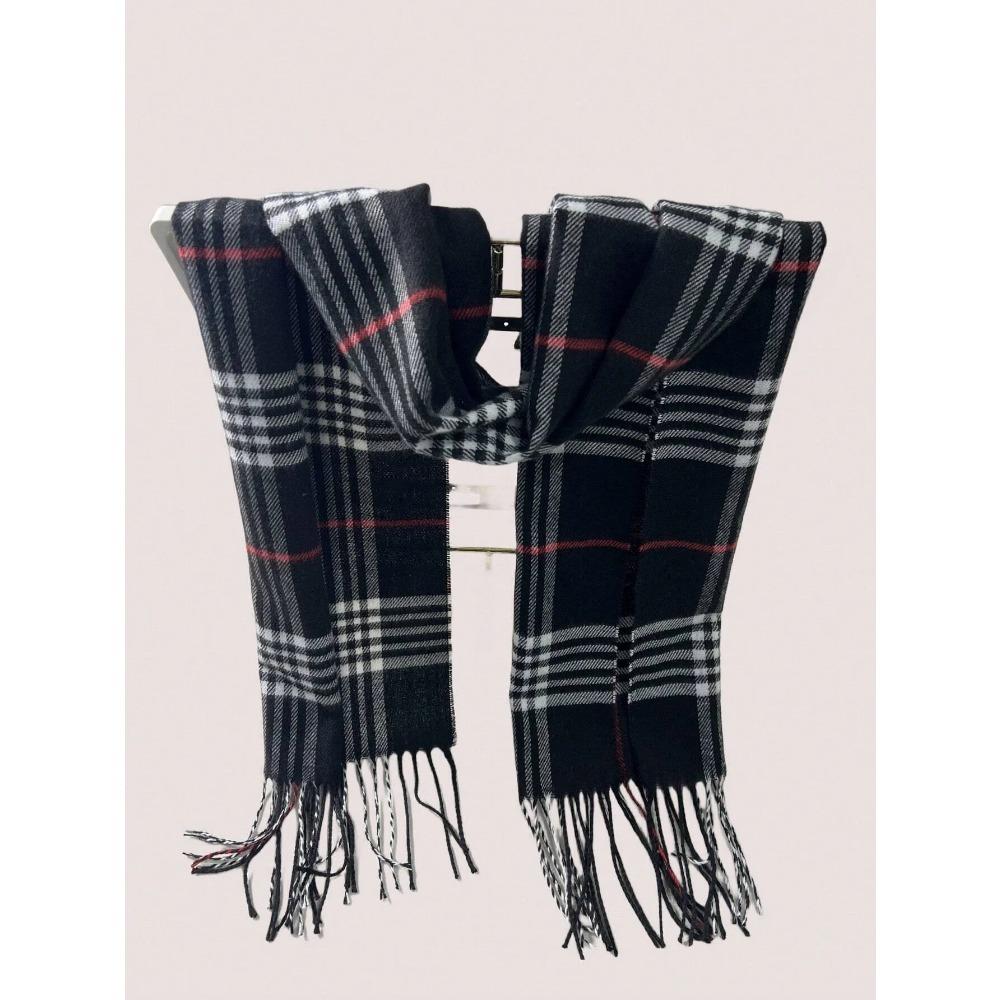 Luxury Cashmere Warm Scarf For Women Design Winter Men Shawl Wrap Pashmina Plaid Female Bufanda Echarpe Foulard