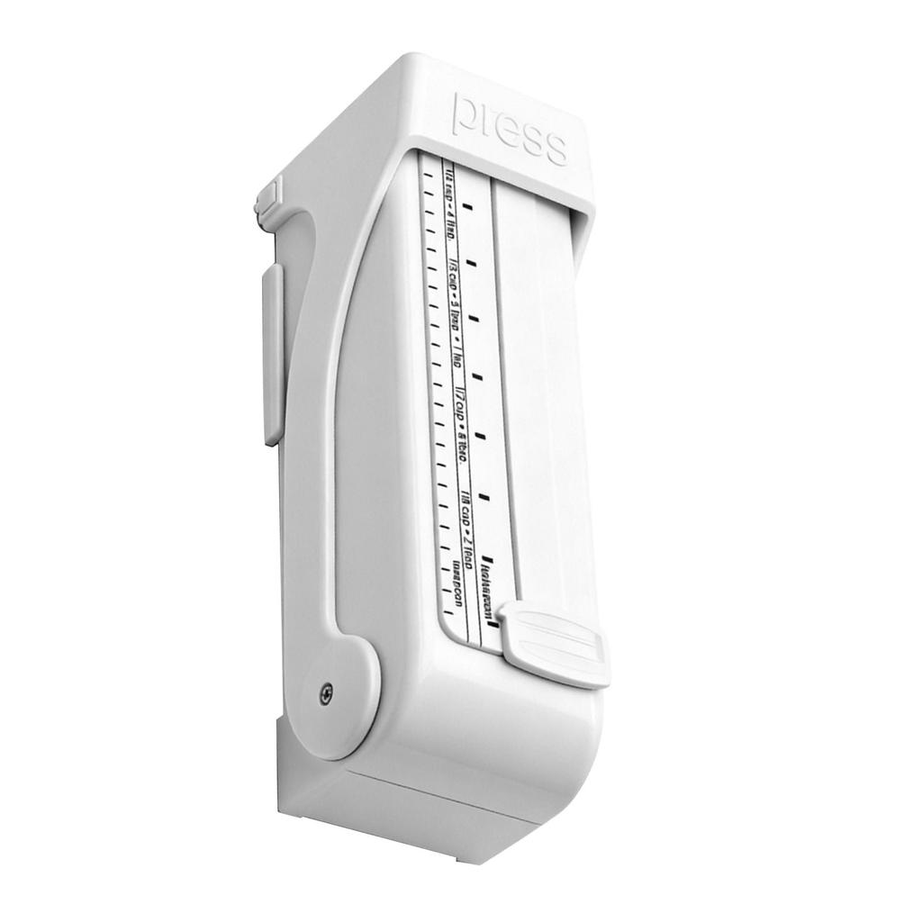 Couteau à Beurre et Fromage Distributeur Gradué Garde-tout Distributeur de Mesure Alimentaire Portatif Polyvalent Pour Fromage en Bloc Beurre