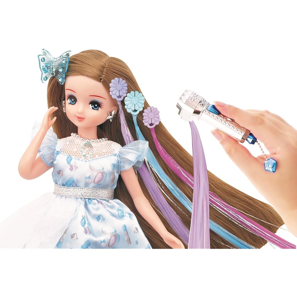 

Takara Tomy Licca-chan Doll Tsubasa Blue Outfit Dress-Up Toy for Kids Age 3 and Up