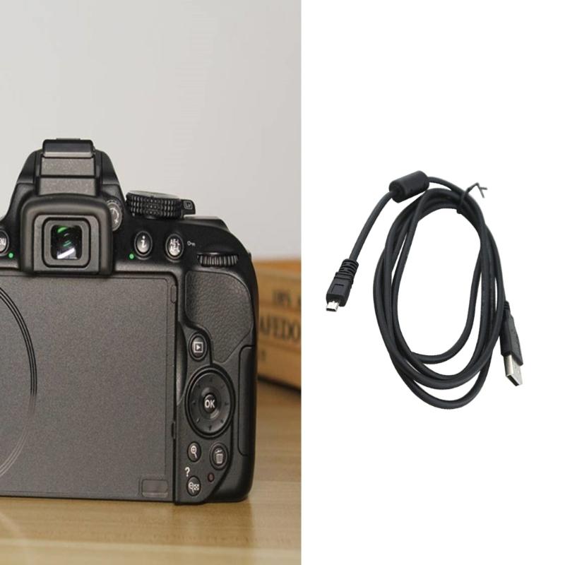 USB2.0 Cable for DSLR Cameras Charger Lightweight Fast Speed Camera Charging Line for DSC W710 W730 W800 W810 W830