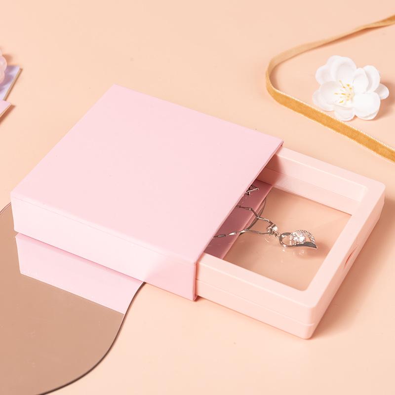 

Коробка для хранения нейл-арта с ПЭ пленкой и цветным карманом для карточек 9*9 cm