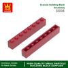33 Stück/Los 3008 1x8 Hohes Loch Baustein Moc Basic Zeitloser Ziegel Befestigungen Funktioniert Mit featuring DIY Kinderspielzeug Geschenkbox