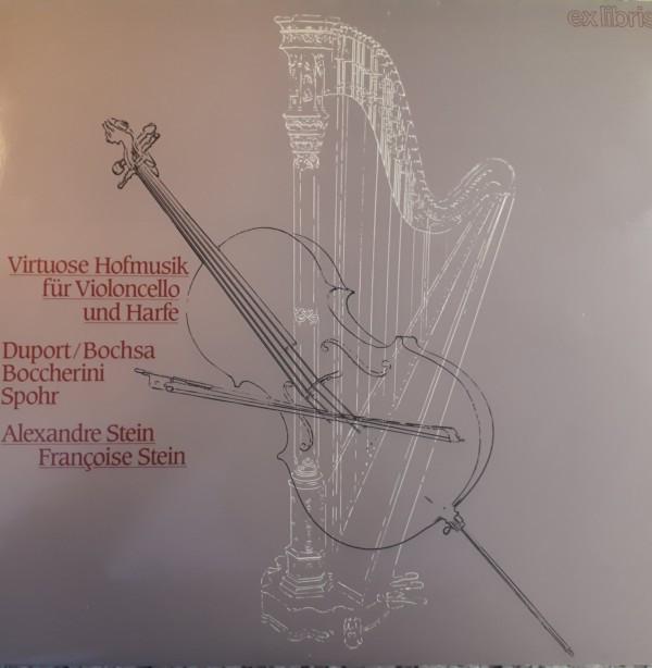 

LP Record JEANLOUIS DUPORT ROBERTNICHOLAS Virtuose Hofmusik Fr Violoncello U EL16934 Ex Libris 1983 Switzerlan Classical Used