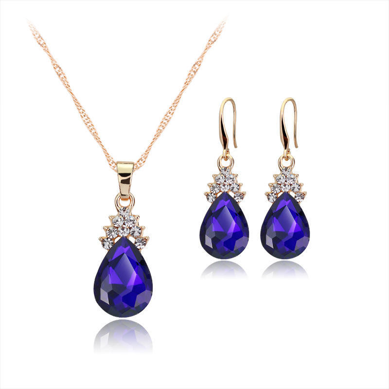 

Women Necklace Earring Jewelry Bijouterie Sets B0910937 KTJ