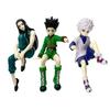 11.5-14cm Full Time Hunter Anime Handmade Siso Xiaojie Kulolo Sitting Character Handmade PVC Model Ornament Birthday Gift
