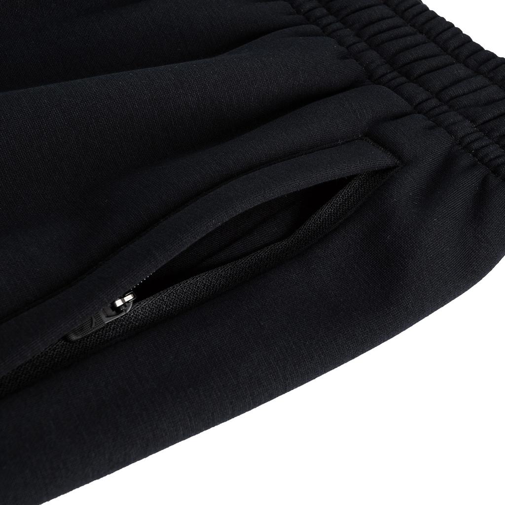 Anta KT Basketball Series Long Pants Winter Knitted Sports Pants Men Bottoms Basic-Black 952541306-2