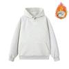 Oversized Hooded Sweatshirt Men Women Thick Cotton Pullover Winter Warm Loose Fit Streetwear