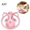 Anti Tip Cat Water Bowl Automatic Dispenser, Bottle Adapter Pet Dispenser with Suction Cups, Filterless Feeder Non-Slip Portable Drinking Station for