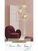 Postmodern Japanese Nordic Petal Chandelier - Luxury Copper Bedroom & Living Room Lamp