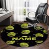 Customizable S-Shrek3 Round Non-Slip Carpet - Ideal for Garden, Picnic, Office, Perfect for Decoration, Suitable For All Seasons