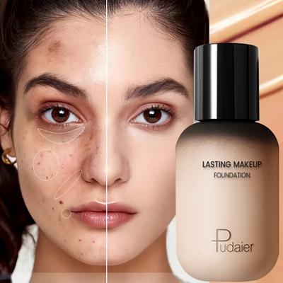 Fondotinta Copertura Totale 9-in-1 Impermeabile, Lunga Durata, Finitura Opaca BB Cream, Ideale per Nascondere Occhiaie e Acne, Fondotinta Liquido Aspetto Naturale