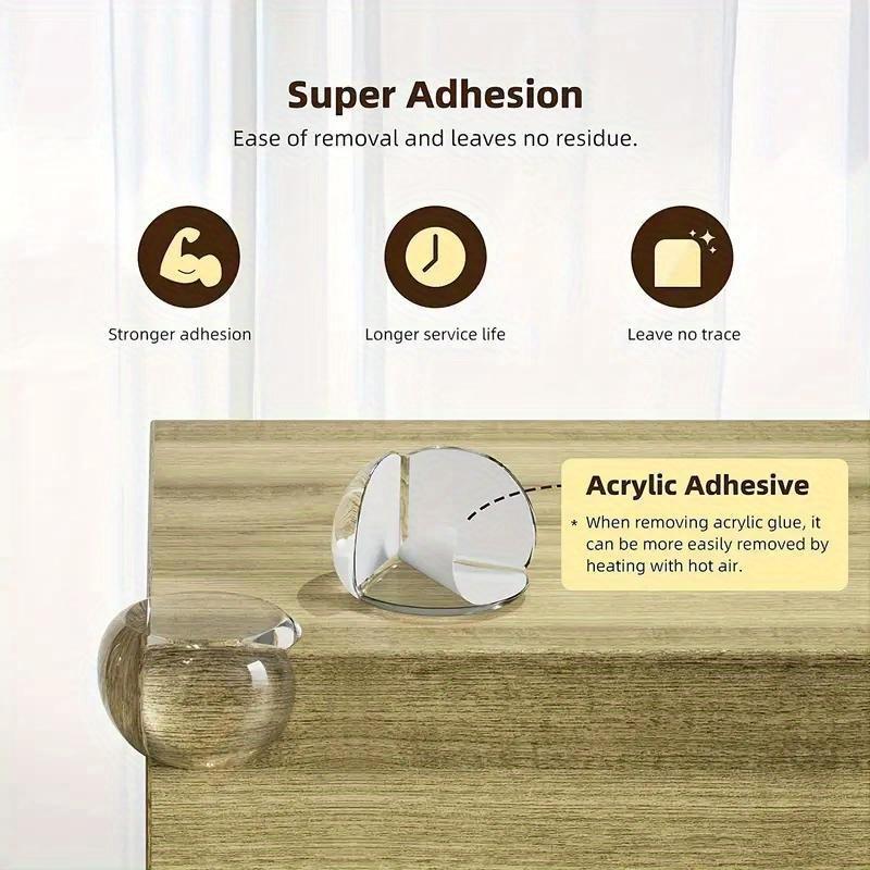 Set of 50 Furniture Edge and Corner Bumper Protectors - Ensure Safety At Home