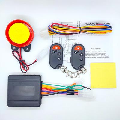 12V Motorrad-Fahrrad-Alarmanlage, Diebstahlsicherung, ferngesteuerter Motorstart, Wegfahrsperre