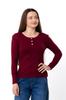 Women's Ribbed Angora Long Sleeve – Cozy Soft Knit Top, Demi-season 8455-088 HC