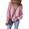 2025 Cross-border Loose Reverse Stitch Patchwork Long Sleeve Pullover Hoodie