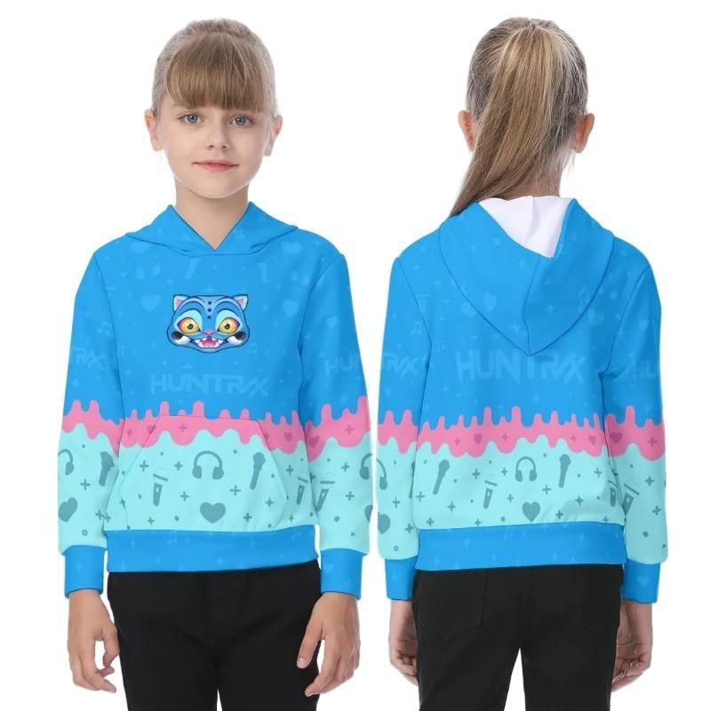 Fashion Women's Hoodies Role-playing 3D Print Girl Daily Casual Pullover Spring And Autumn Long Sleeve Sweatshirt Women's Oversized Top Clothing