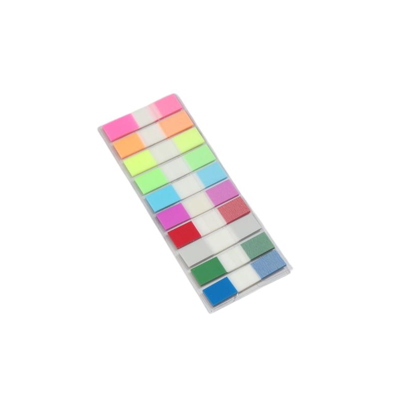 

Morandi Color Transparent Index Sticker Extraction PET Fluorescent Label Indicator Sticker Stickable Convenience Sticker разноцветные